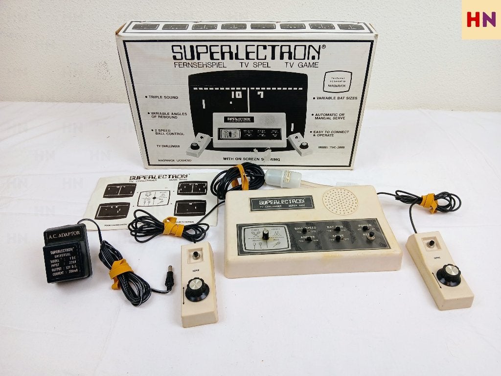 Vintage Superelectron TV Challenger TVC-3000 spelcomputer, Info@superelectronic.cn, Ophalen of Verzenden, Huai'an Superelectronic Trading Co., Ltd.