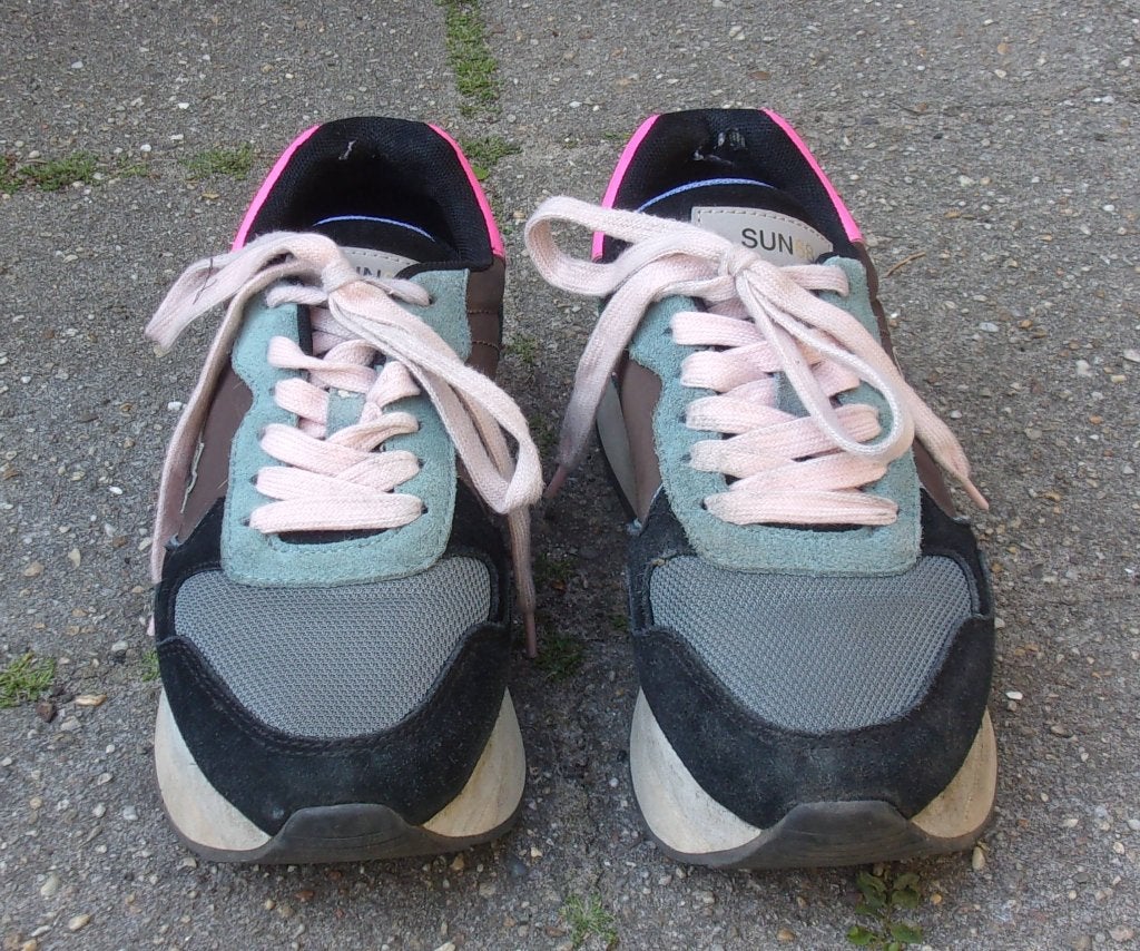 Sun68 schoenen zwart-roze, Kleding | Dames, Schoenen, Zwart, Ophalen of Verzenden, Sneakers of Gympen, Zo goed als nieuw