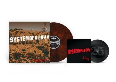 System Of A Down - Toxicity (25th Anniversary LP+Single 7")