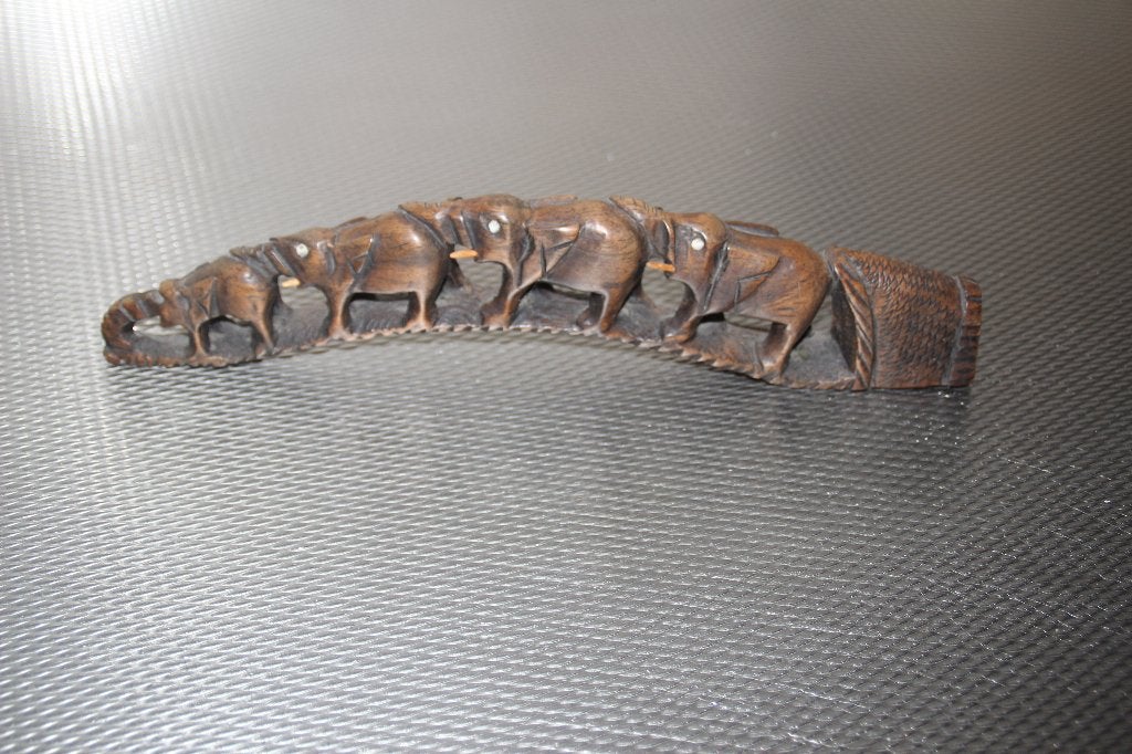 olifantenbrug houtsnijwerk, Ophalen of Verzenden, Hout, Beeld, Overige onderwerpen