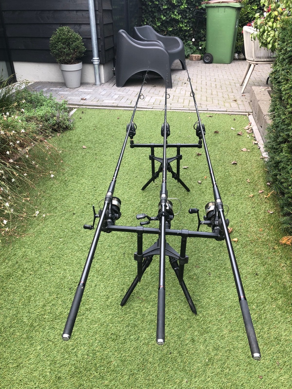 karpervisset, Watersport en Boten, Ophalen, Gebruikt, Complete hengel
