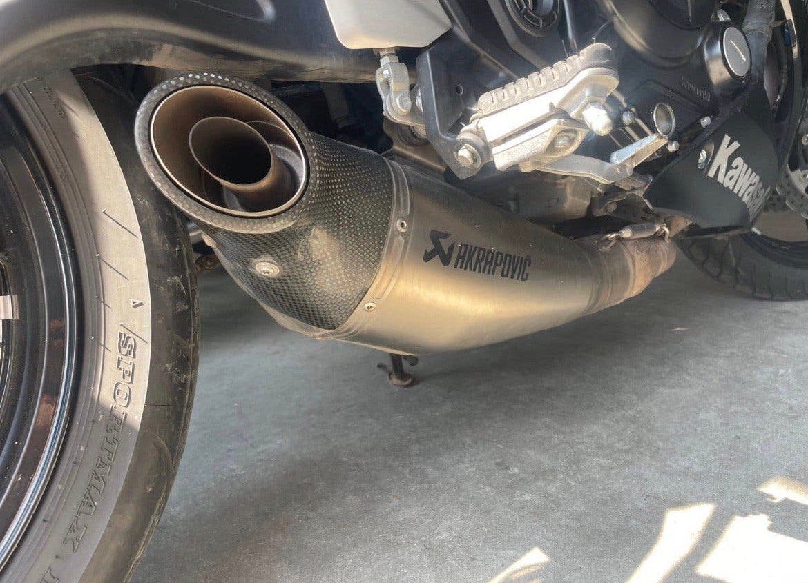 Akrapovic uitlaat kawasaki z650 ninja 650 verys, Ophalen of Verzenden