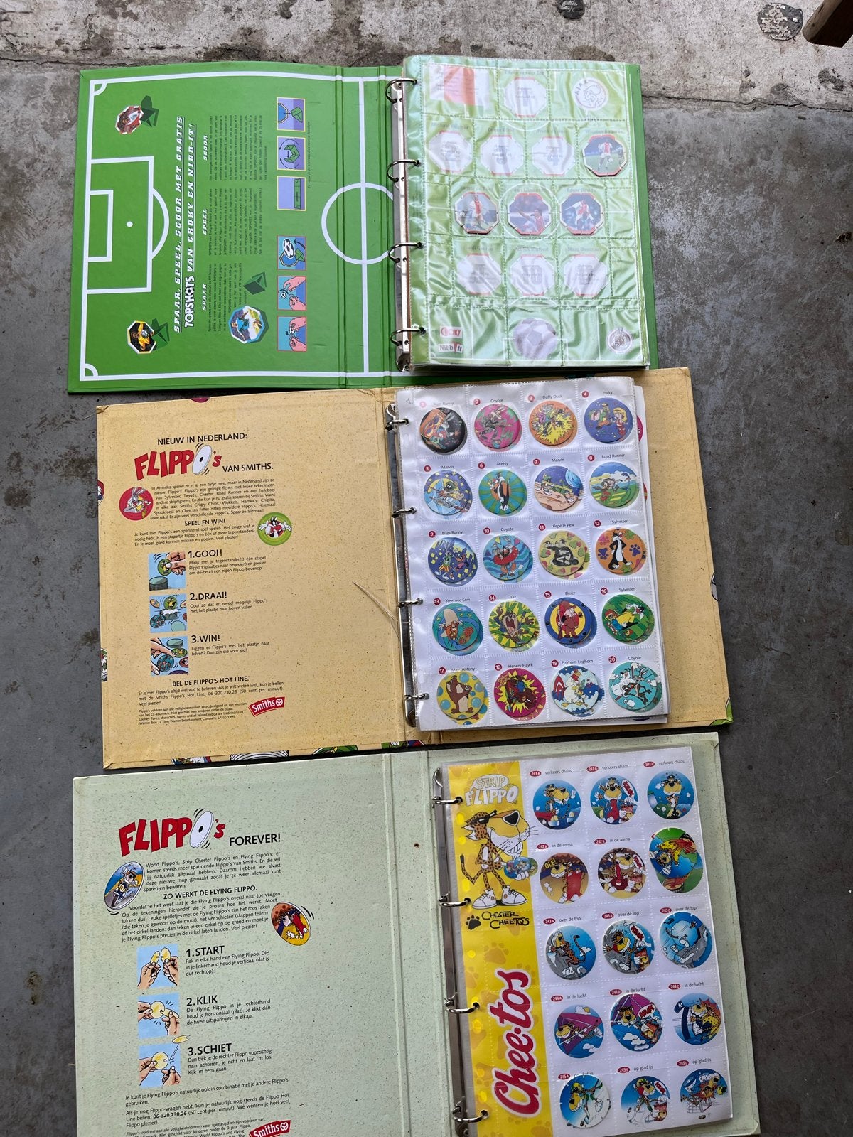 Flippo's verzamelmappen - nog niet compleet, Ophalen of Verzenden, Verzameling, Met verzamelmap(pen)