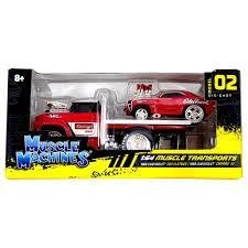 Maisto: Muscle Transports: 1966 Chevrolet C60 Flatbed + 1969, Auto, ., Nieuw, Ophalen of Verzenden