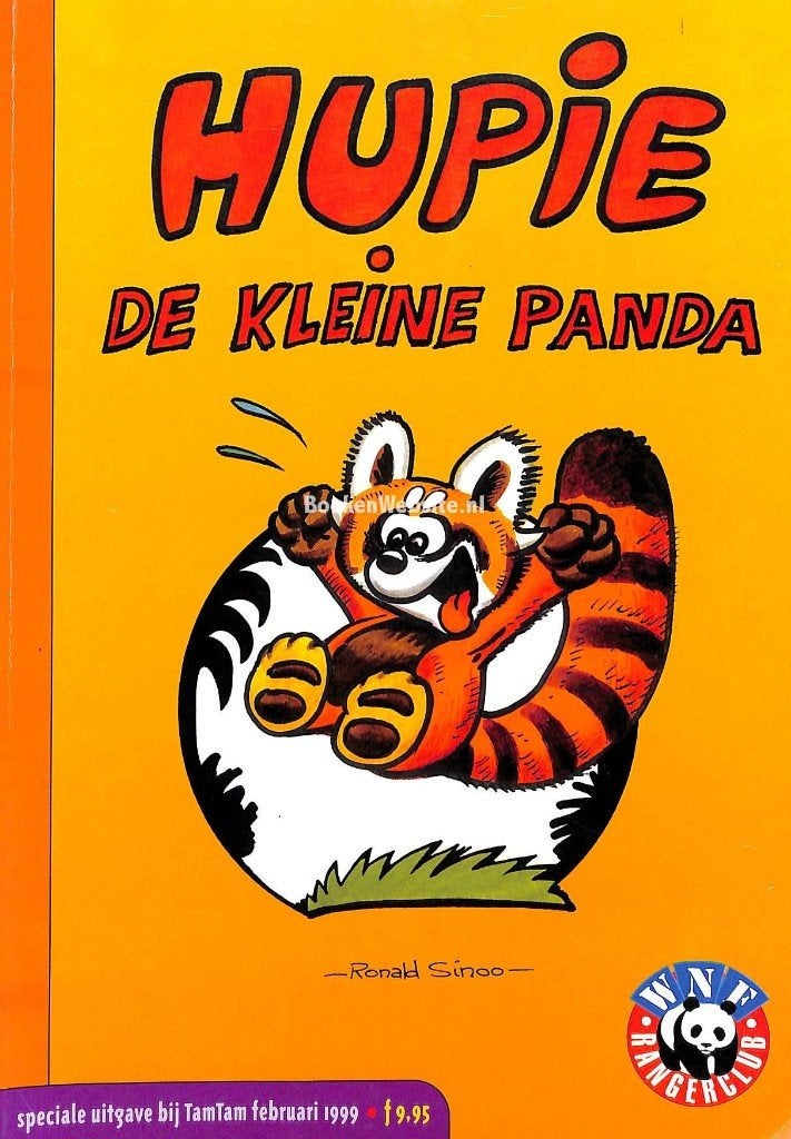 Hupie. De kleine Panda., Eén stripboek, Ophalen of Verzenden, Gelezen