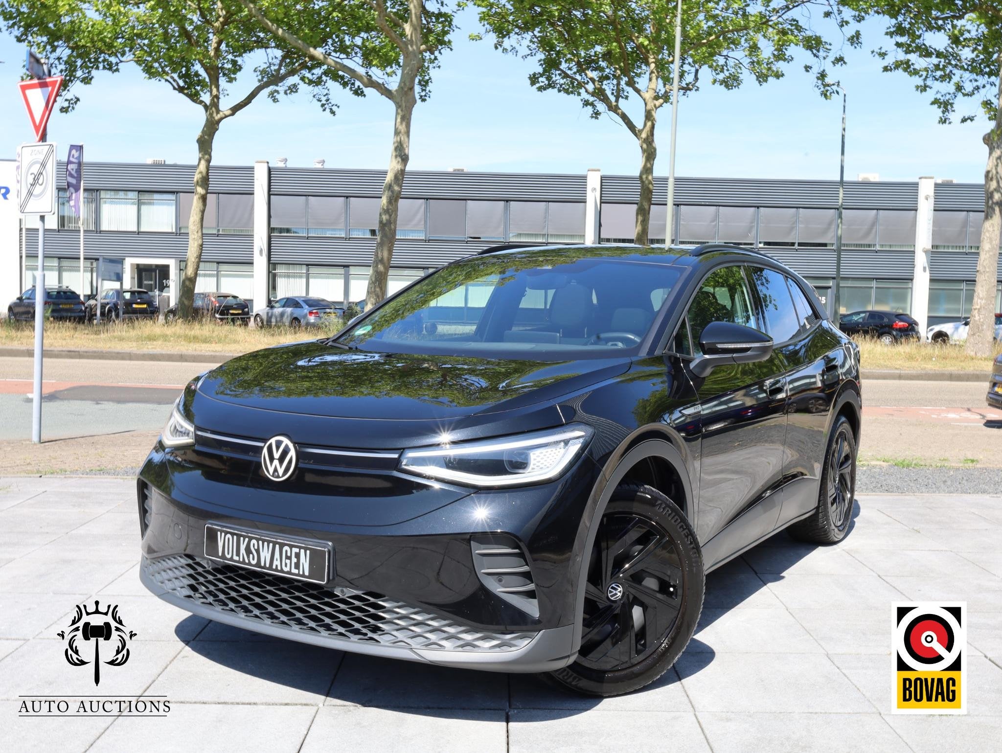 Volkswagen ID.4 Pro Business 77 kWh 150KW | Warmtepomp | Pan, Automaat, Gebruikt, Zwart, 2020 kg
