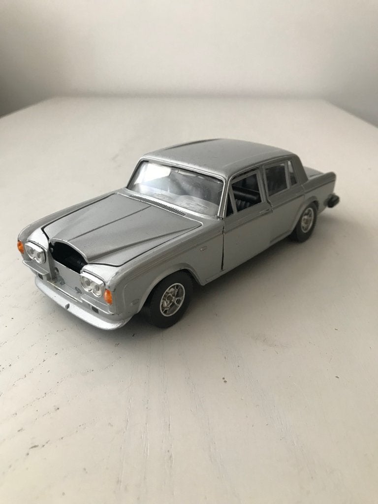Rolls Royce Silver Shadow II Burago 1:29, Ophalen of Verzenden, Gebruikt, Bburago