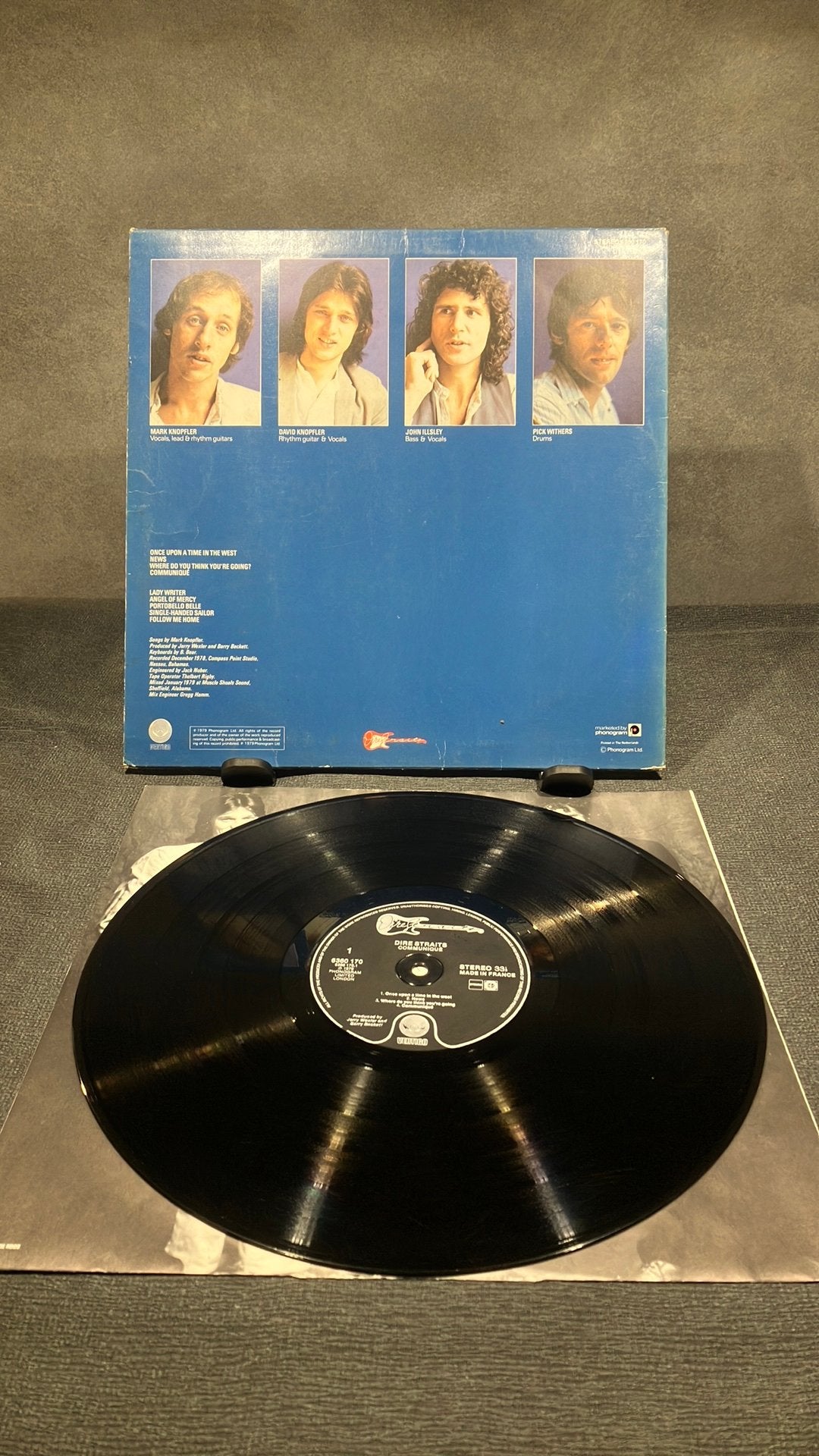 Dire Straits — Communiqué, Cd's en Dvd's, Vinyl | Rock, LP, Gebruikt, Ophalen of Verzenden, Originele persing