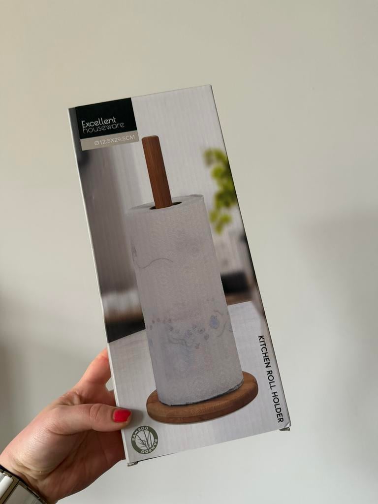 Keukenrol houder | NIEUW, Ophalen of Verzenden, Nieuw, Hout