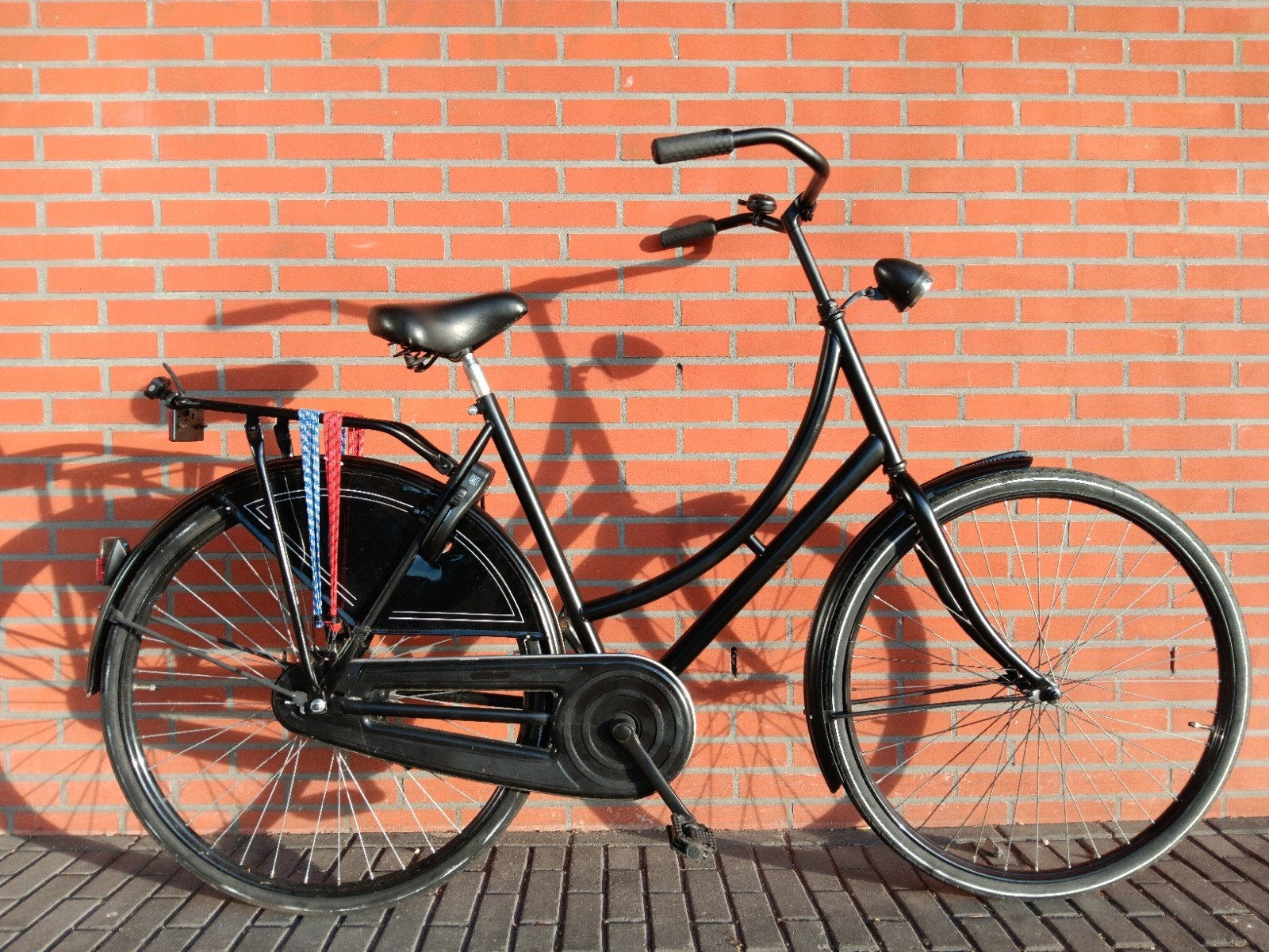 Oma Fiets Hollandia D58/Single speed, Fietsen en Brommers, Fietsen | Dames | Omafietsen, Ophalen, Terugtraprem, Hollandia, 56 cm of meer