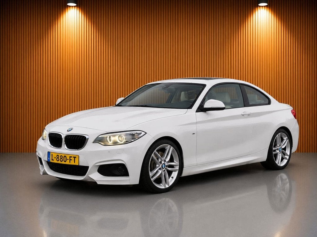 BMW 2-serie Coupé 220i M Sport Parelmoer wit, Nieuwstaat!, Auto's, BMW, Bedrijf, Te koop, 2-Serie, ABS, Achteruitrijcamera, Airbags