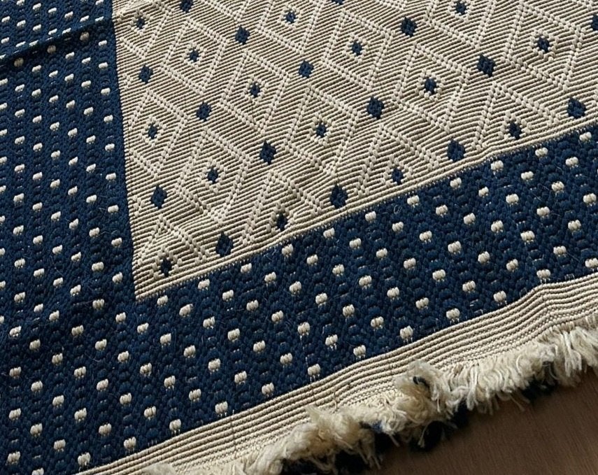 Mooi vloerkleed 1.60x2.30m - Diverse kleuren beschikbaar, Huis en Inrichting, Ophalen, Gebruikt, Blauw, 150 tot 200 cm