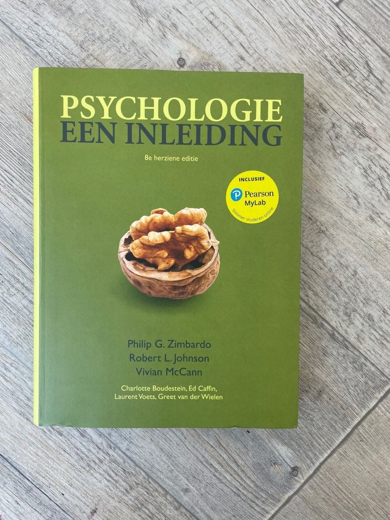 Psychologie een inleiding boek Ongebruikt, Ophalen, Beta, Zo goed als nieuw, HBO