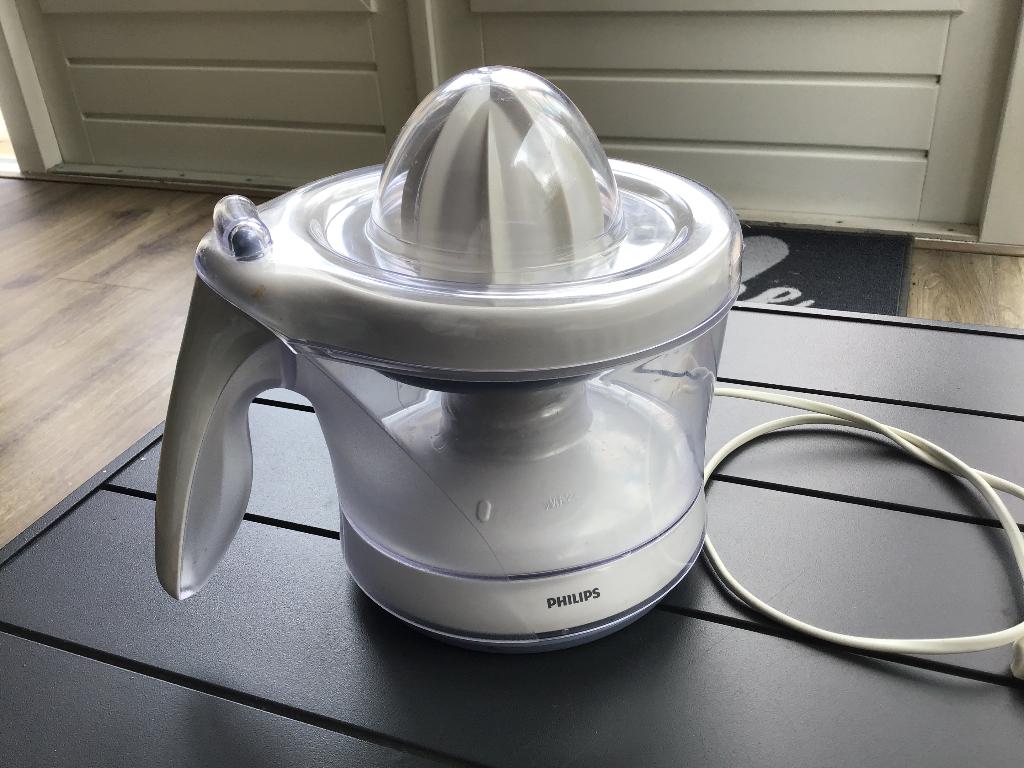 Elektrische citruspers van Philips, Witgoed en Apparatuur, Juicers, Ophalen of Verzenden, Gebruikt, Elektrisch, Citruspers