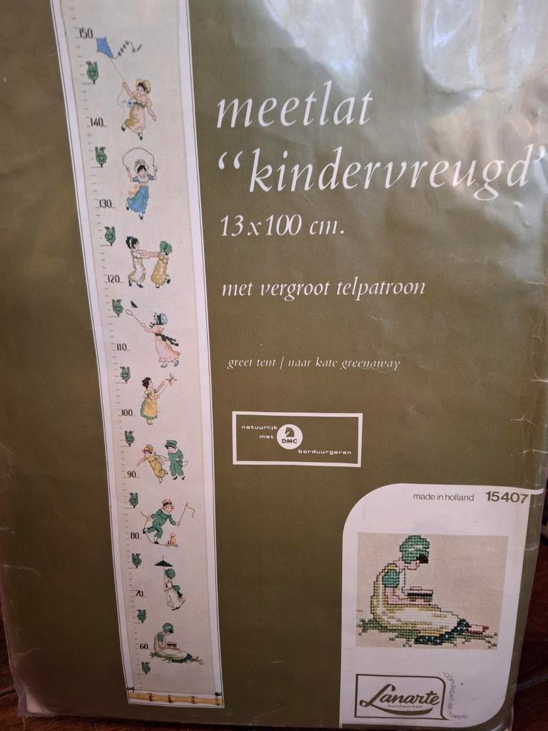 Groeimeter-Kate Greenaway, Ophalen of Verzenden, Nieuw, Borduurpakket
