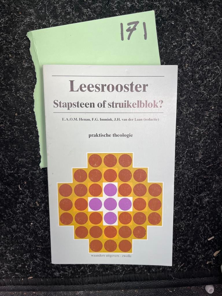 Leesrooster: Stapsteen of struikelblok? Praktische theologie, Ophalen of Verzenden, Zo goed als nieuw, Christendom | Protestants
