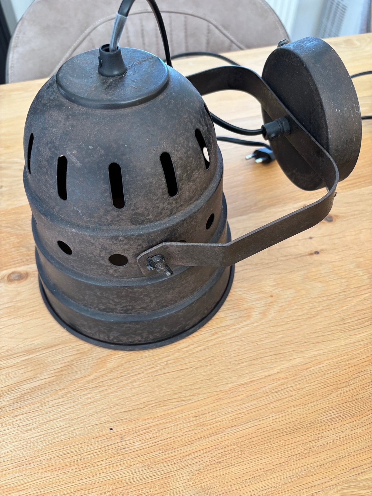 Industriele lamp, Ophalen of Verzenden, Zo goed als nieuw