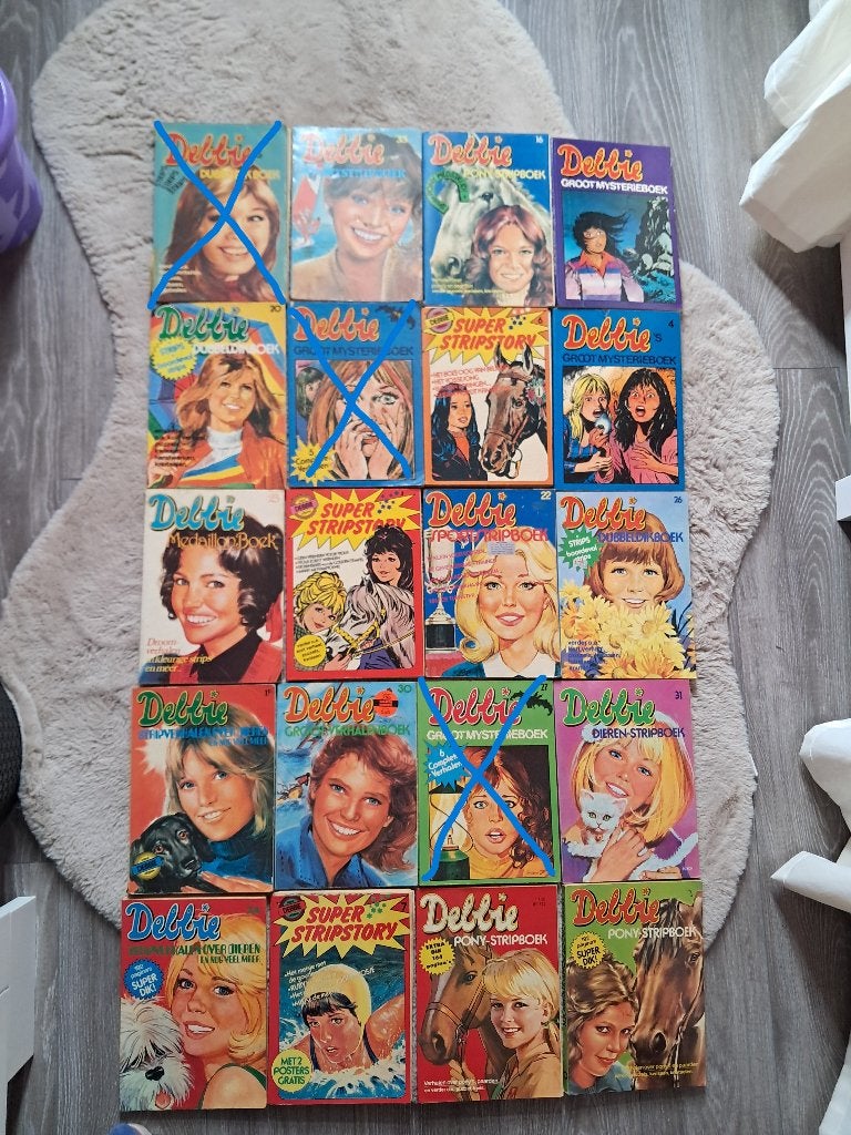 15 Debbie stripboeken, Boeken, Meerdere stripboeken, Ophalen of Verzenden, Gelezen