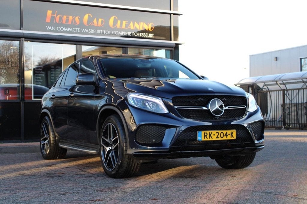 Mercedes-Benz GLE 350d 258pk 4MATIC 9G-TRONIC 2017 Blauw, Auto's, Automaat, Euro 6, 258 pk, Blauw