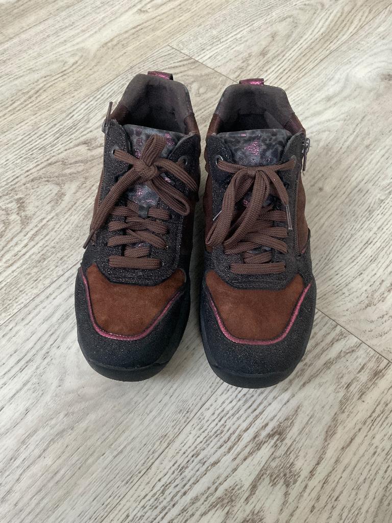 Xsensible Stretchwalker mt 6,5 H, Kleding | Dames, Schoenen, Xsensible, Bruin, Ophalen of Verzenden, Sneakers of Gympen