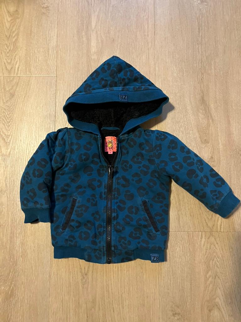 Z8 gest meisje maat 80 zgan blauw zwart style: Lize, Ophalen of Verzenden, Zo goed als nieuw