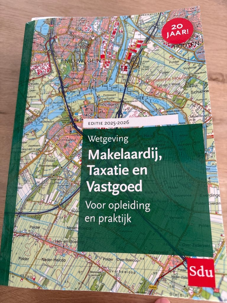 Makelaardij, taxatie en vastgoed, Ophalen, Nieuw, Overige niveaus, Overige vakken