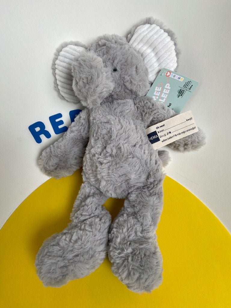 K1627 hema olifant grijs nieuw!, Ophalen of Verzenden, Nieuw, Overige typen