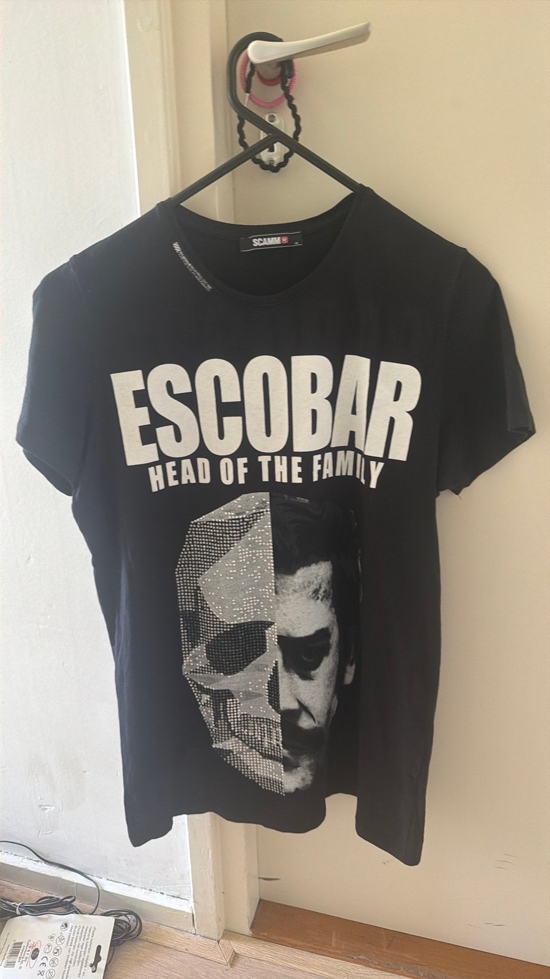 Pablo escobar shirt, Ophalen, Nieuw, Maat 48/50 (M), Zwart