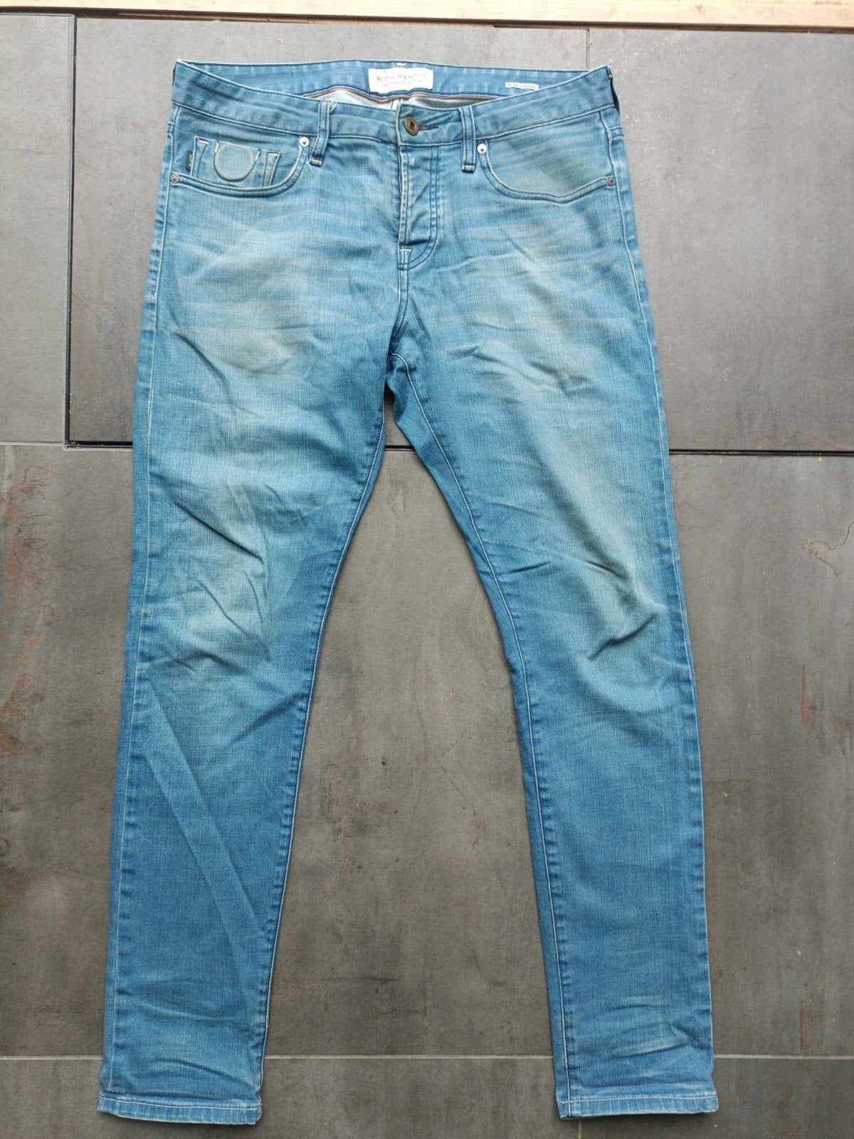 Scotch & Soda jeans, Blauw, W32 (confectie 46) of kleiner, Ophalen of Verzenden, Zo goed als nieuw