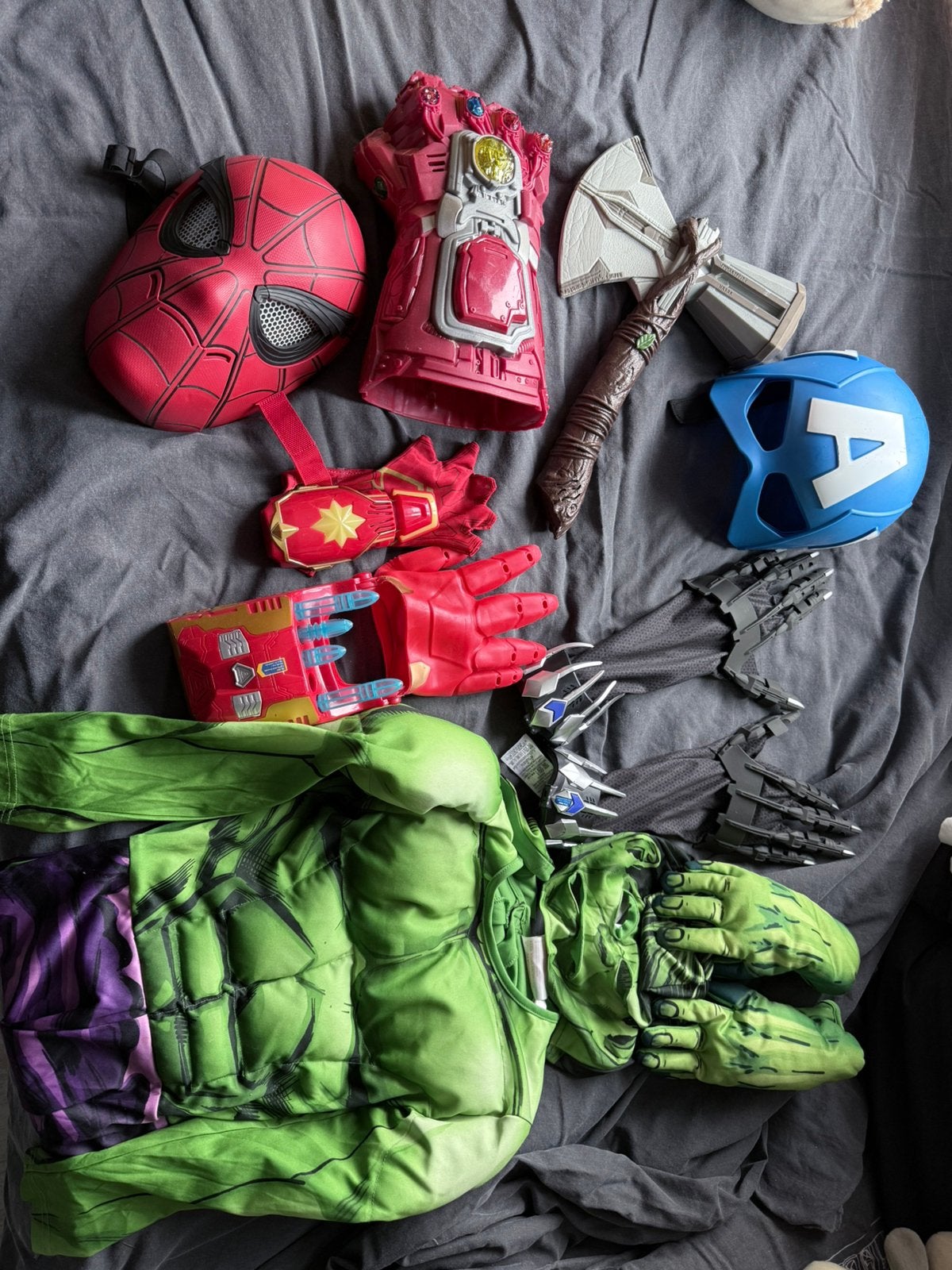 Hele set Avenger speelgoed (Disney), Ophalen of Verzenden, Gebruikt, 110 t/m 116, Jongen of Meisje