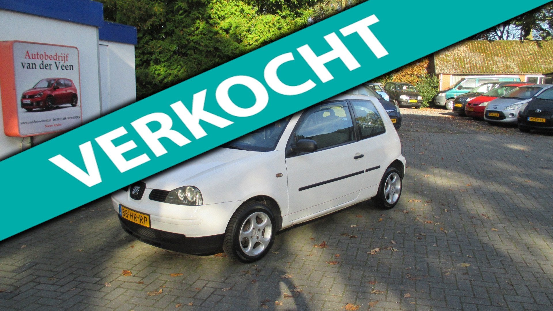 Seat Arosa 1.4i Stella, Auto's, Gebruikt, 31 €/maand, Wit, Origineel Nederlands