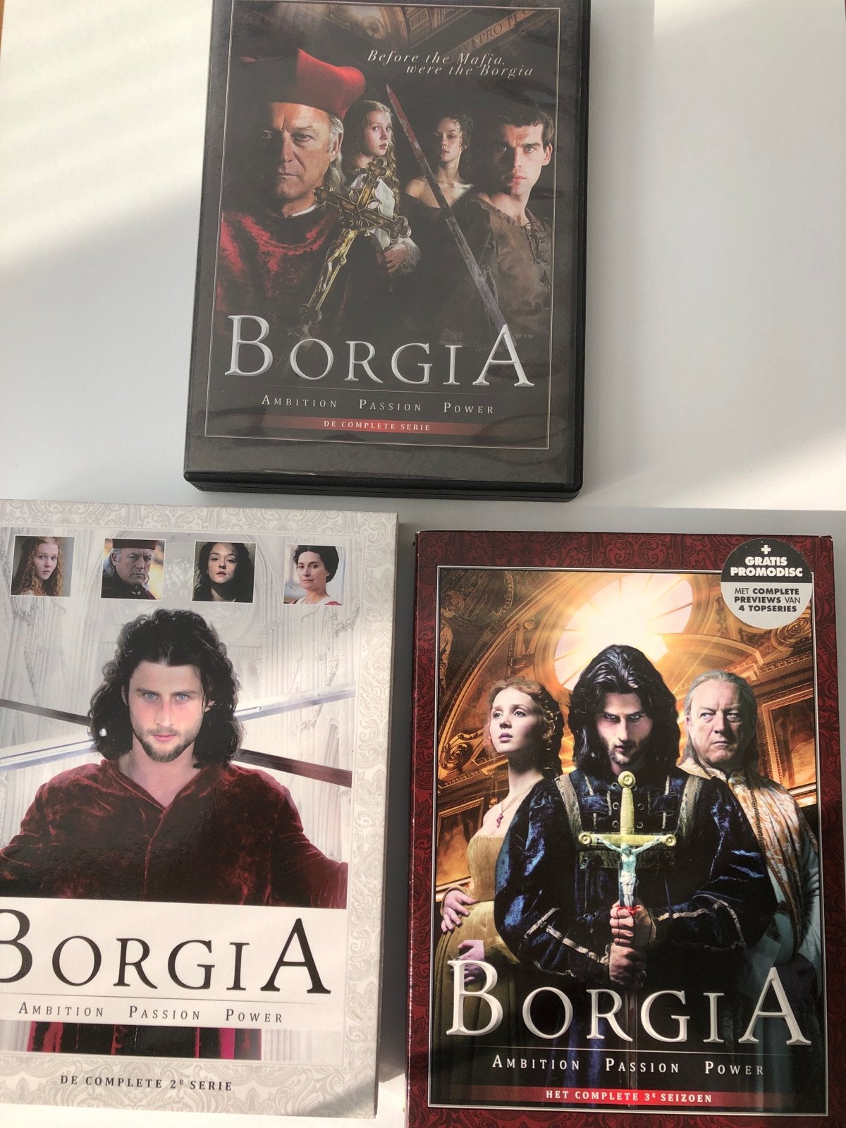 Borgia: Complete Serie 1, 2 en 3 (DVD Boxset), Vanaf 16 jaar, Ophalen of Verzenden, Zo goed als nieuw, Boxset