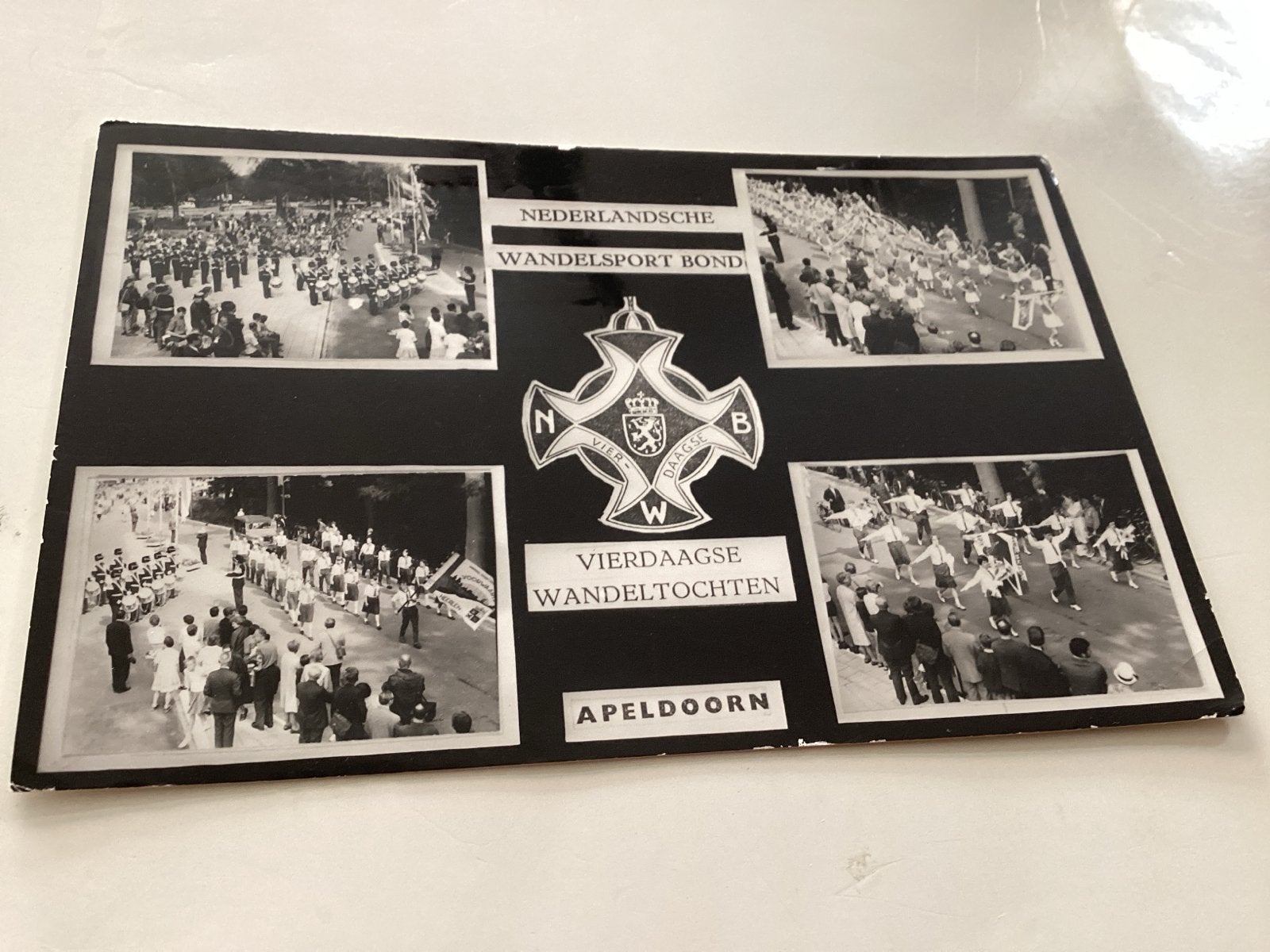 Oude ansichtkaart Vierdaagse Apeldoorn 1960-1980, Verzamelen, Ophalen of Verzenden, 1960 tot 1980, Gelopen, Gelderland