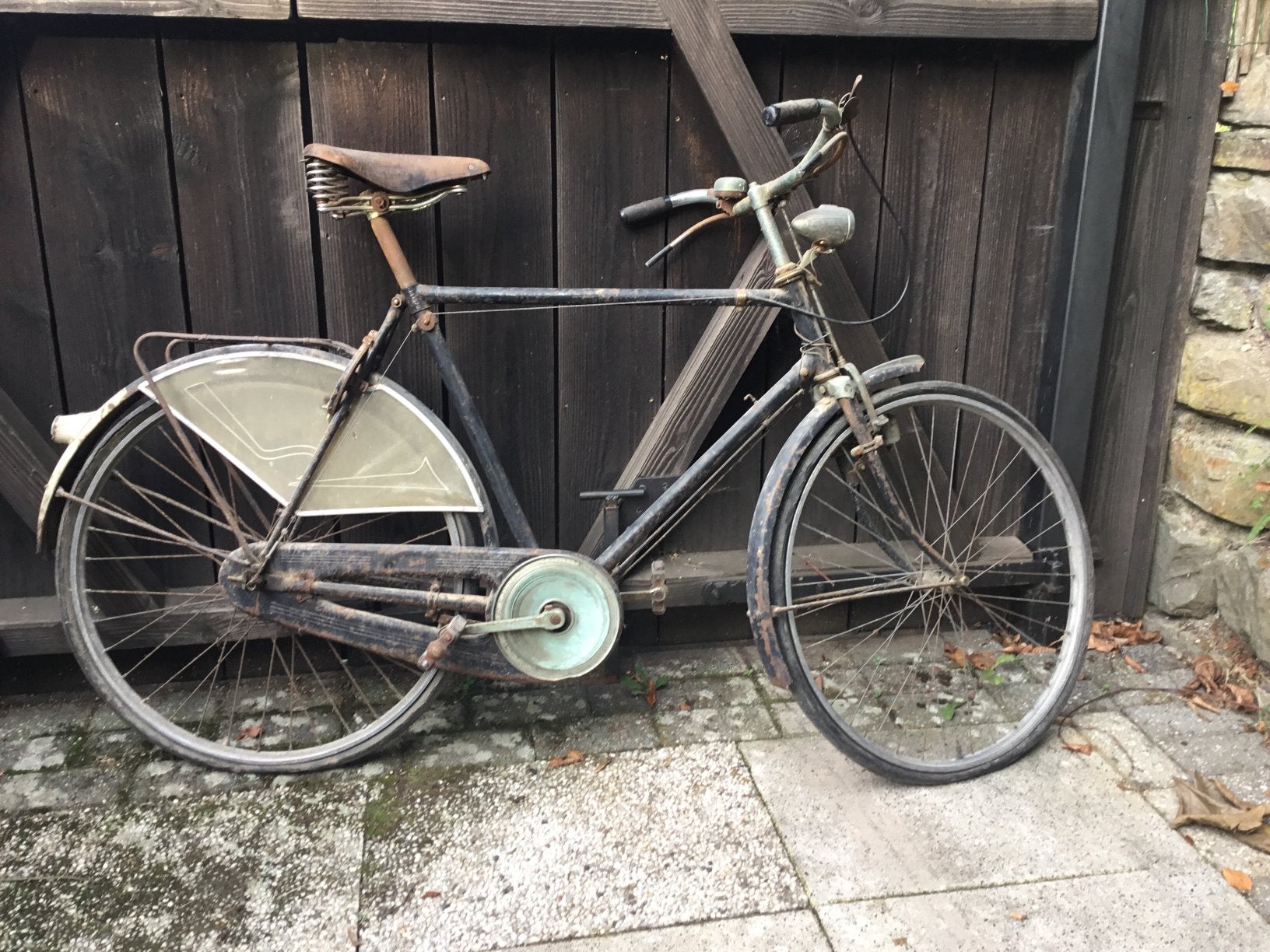 Vintage gazelle herenfiets uit 1955, Ophalen
