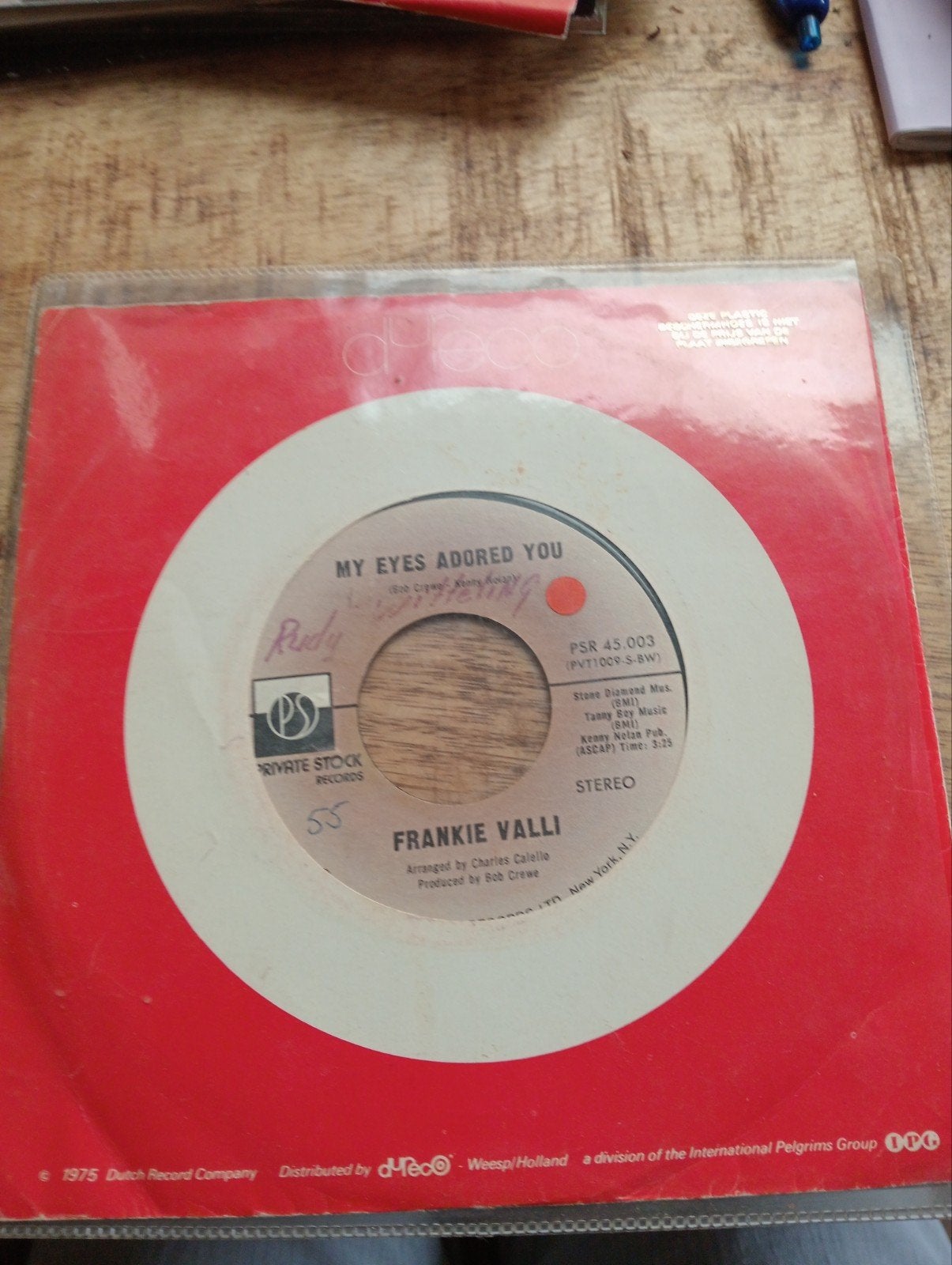 Frankie valli - my eyes adored you, Ophalen of Verzenden, Zo goed als nieuw, Pop