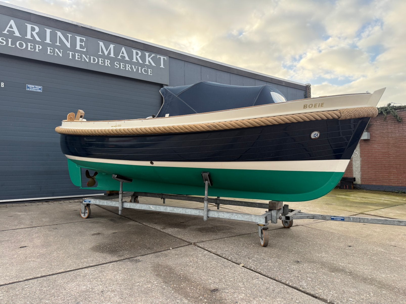 Prachtige Van Wijk 550 sloep 2001 Yanmar inboard, Ophalen, Binnenboordmotor, 55 m, Diesel