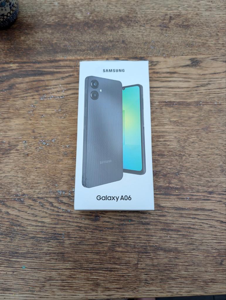 Samsung Galaxy A06, Telecommunicatie, Mobiele telefoons | Samsung, Zwart, Touchscreen, Ophalen of Verzenden, Zo goed als nieuw