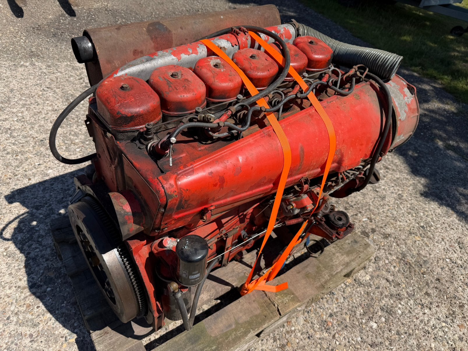 Deutz motor 912W lucht gekoelde diesel motor F6L912W, Ophalen, Gebruikt, Dieselmotor, 1400 tot 1800 rpm