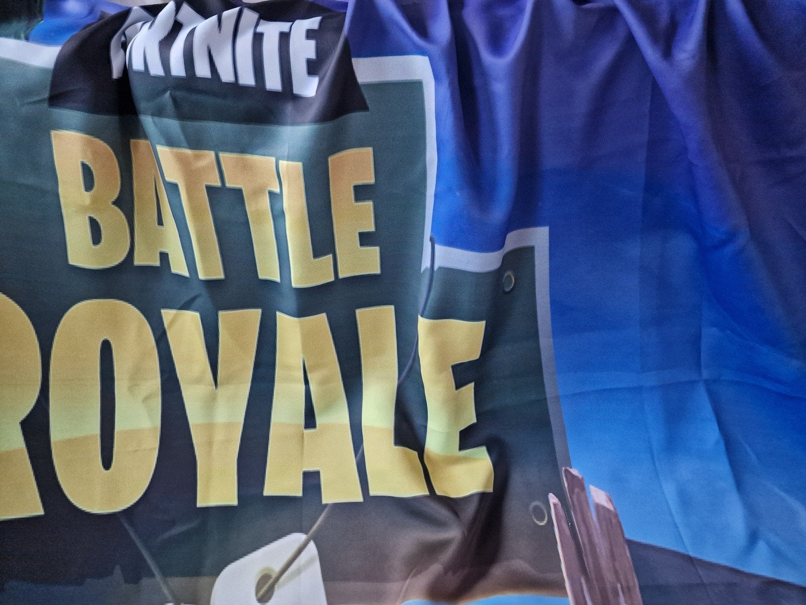 Fortnite overgordijnen, 235 cm, Ophalen of Verzenden, Zo goed als nieuw, Gordijn
