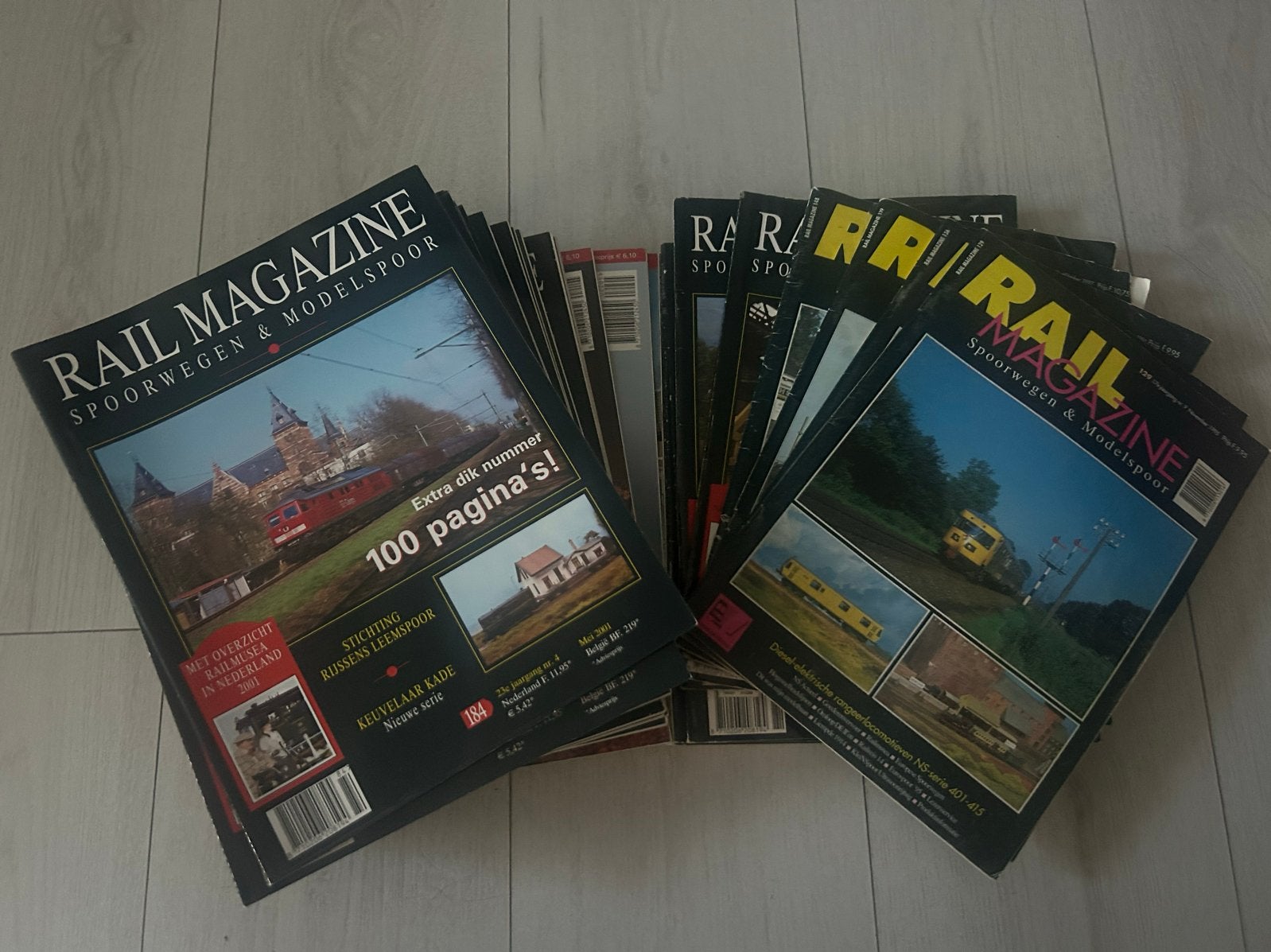 Rail Magazine Spoorwegen & Modelspoor - Diverse nummers, Ophalen of Verzenden, Gelezen, Overige typen