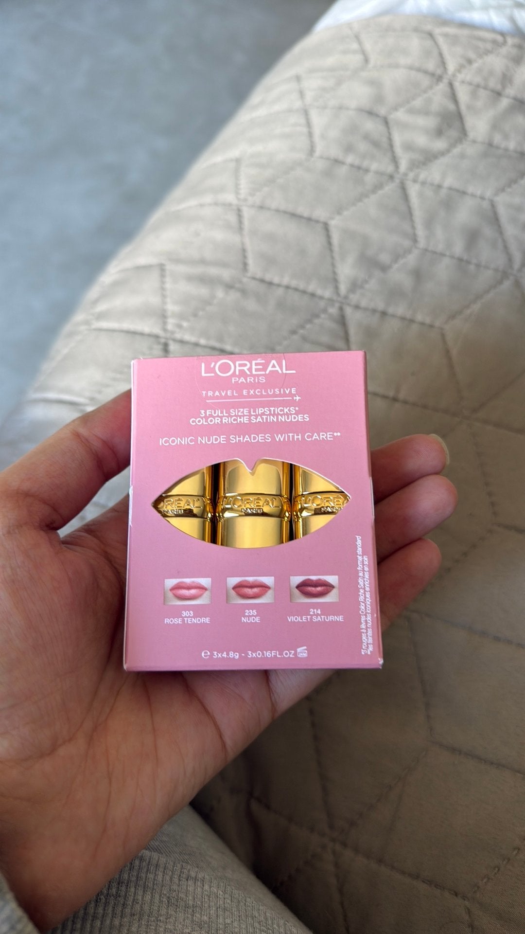 3 Loreal paris lippenstift, Ophalen of Verzenden, Nieuw