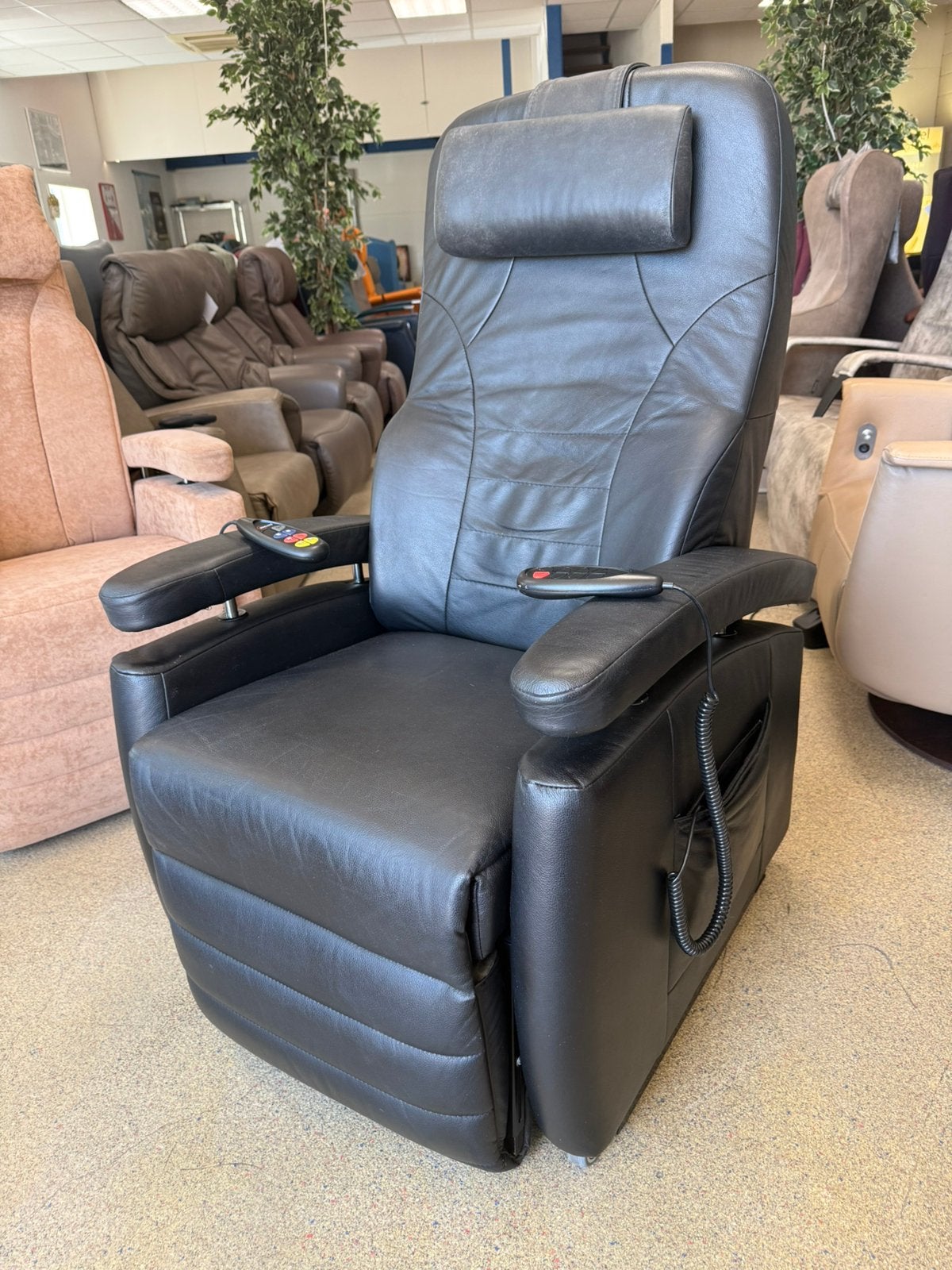 Fitform sta op relax stoel verrijdbaar met verwarming