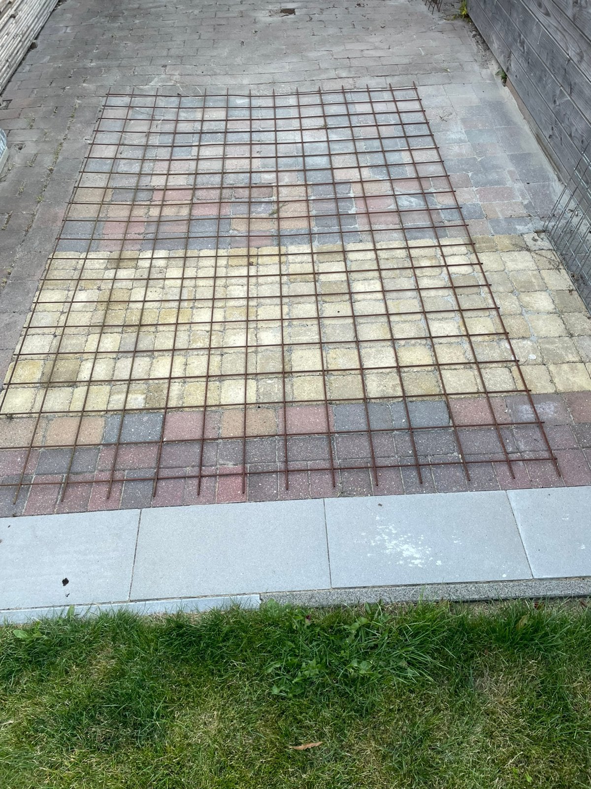 Draadstaalmat 295x195cm, Ophalen, Gebruikt, Minder dan 10 meter, Overige typen