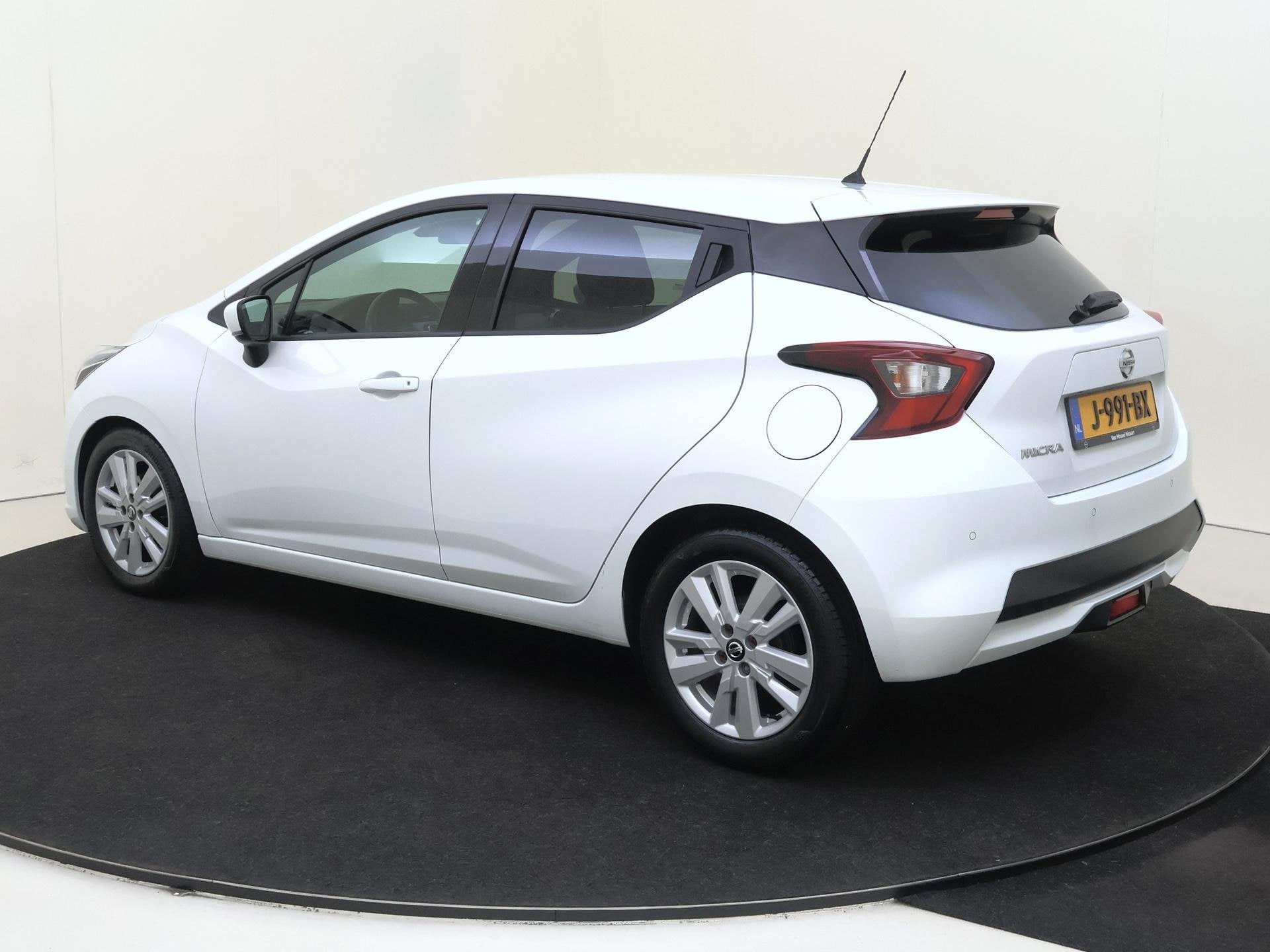 Nissan Micra 1.0 IG-T N-Connecta | airco | Apple Carplay/And, Euro 6, 1055 kg, Wit, Origineel Nederlands
