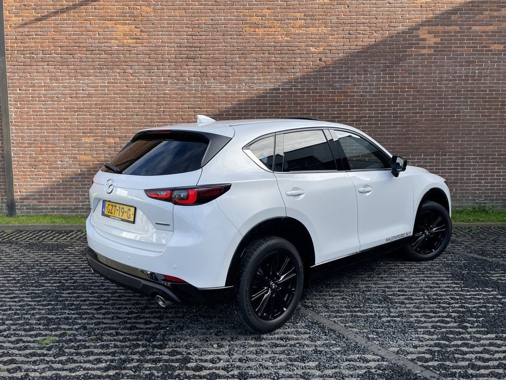 Mazda CX-5 2.0 e-SkyActiv-G M Hybrid 165 Homura | AUTOMAAT |, Auto's, Mazda, Gebruikt, 4 cilinders, Overige brandstoffen, Wit