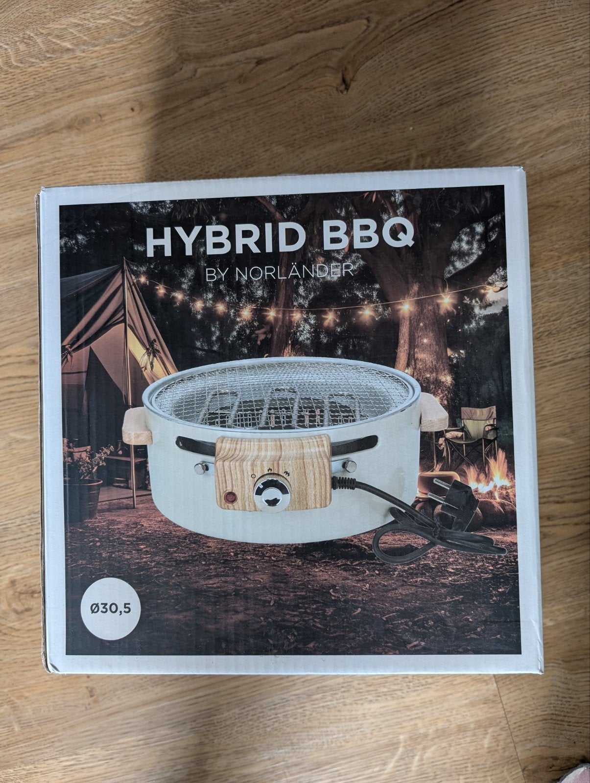 BBQ Hybrid Norländer nieuw in doos!, Tuin en Terras, Elektrische barbecues, Ophalen, Nieuw