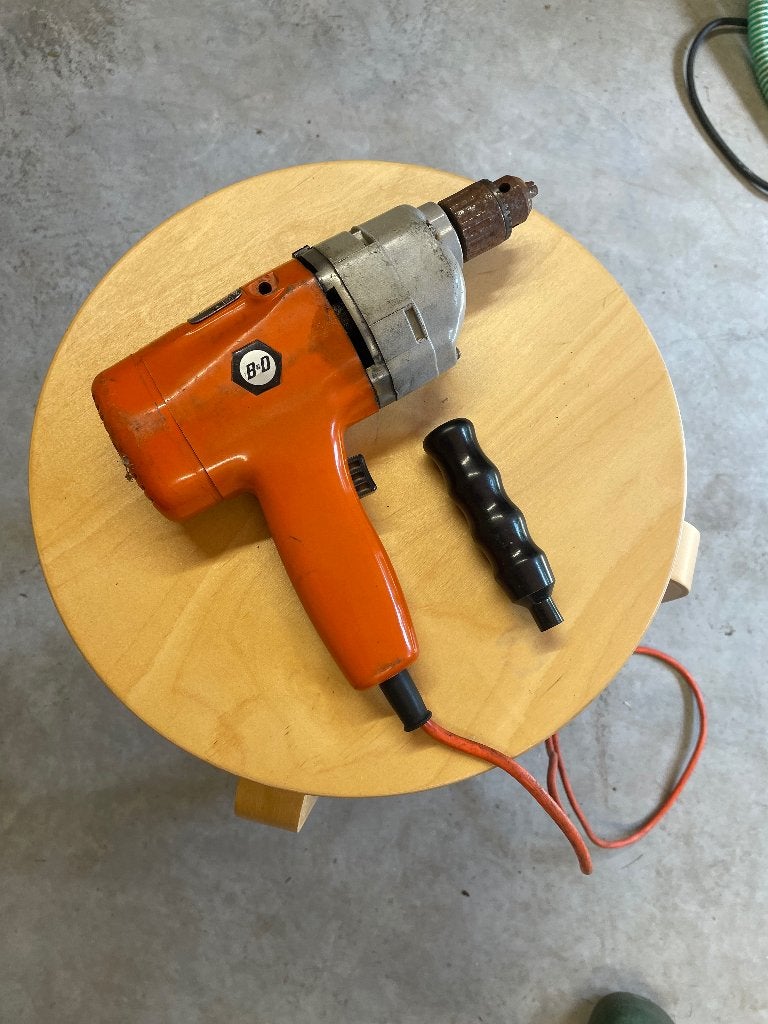 Boormachine B&D, Gebruikt, Variabele snelheid, Minder dan 400 watt, Ophalen