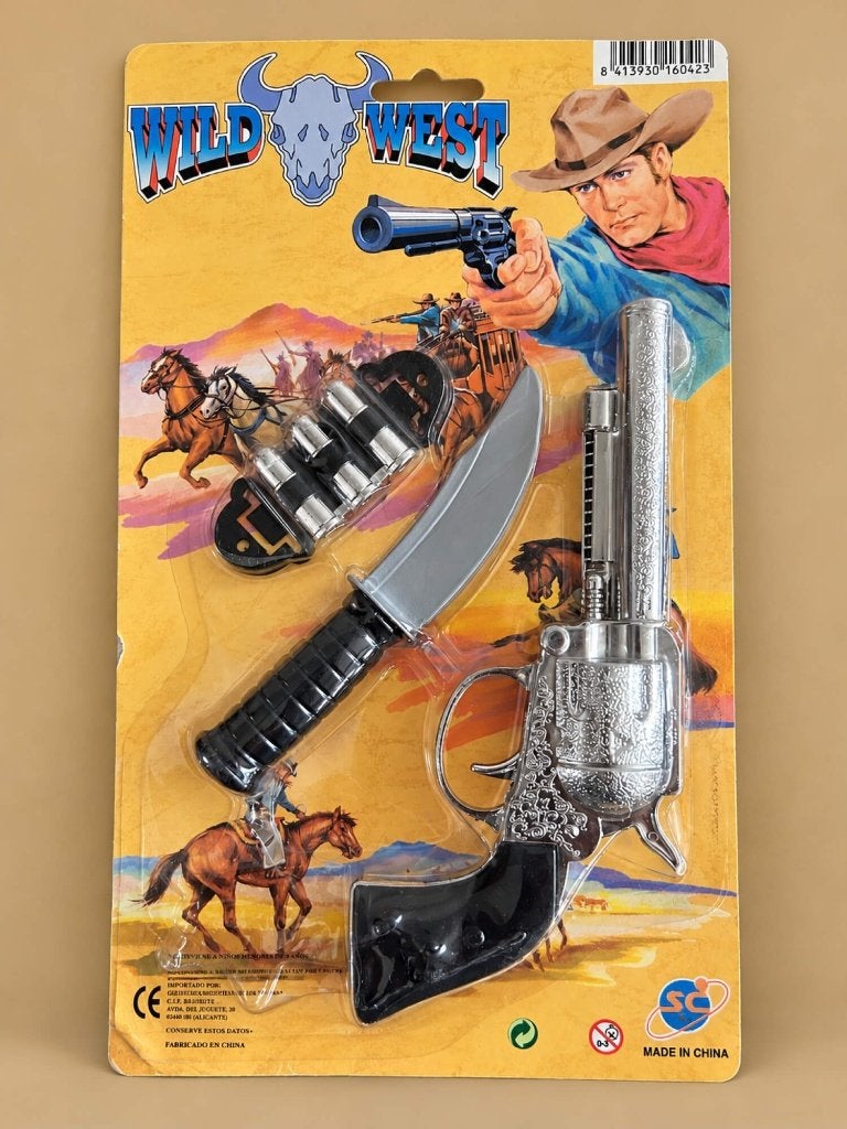 Vintage Wild West Cowboy Speelset, Ophalen of Verzenden, Zo goed als nieuw