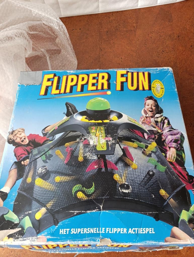Flipper Fun: Het Supersnelle Flipper Actiespel, Kinderen en Baby's, Speelgoed | Overig, Gebruikt, Jongen of Meisje, Ophalen of Verzenden