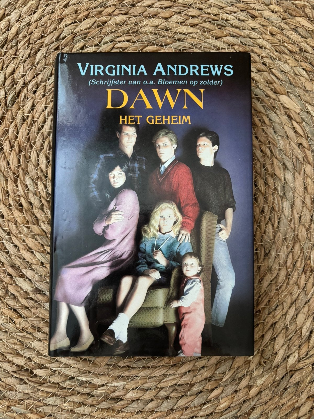 Boek DAWN het geheim - Virginia Andrews, Boeken, Ophalen of Verzenden, Gelezen